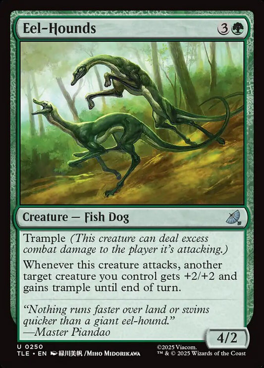 MTG Card Title: Eel-Hounds TLE/250