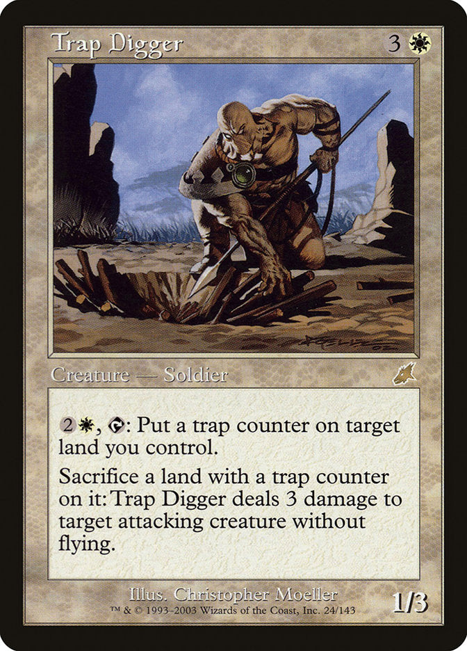 MTG Card Title: Trap Digger SCG/24