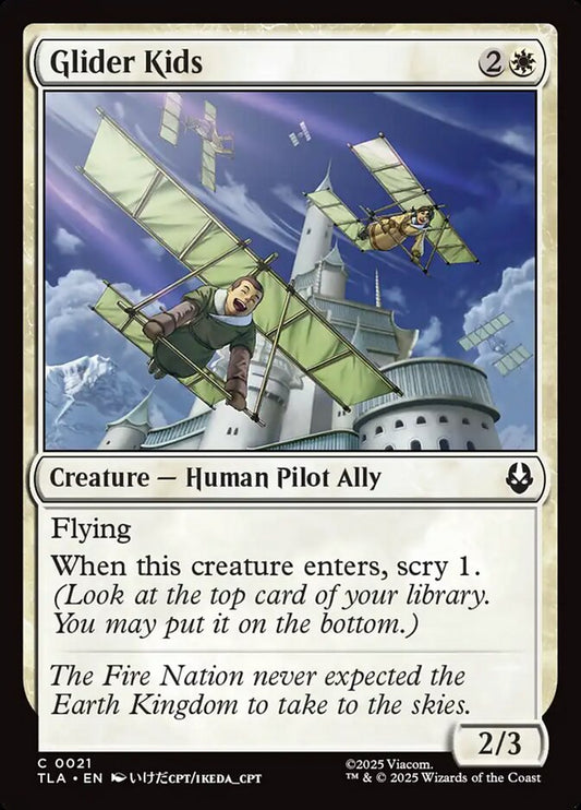 MTG Card Title: Glider Kids TLA/21