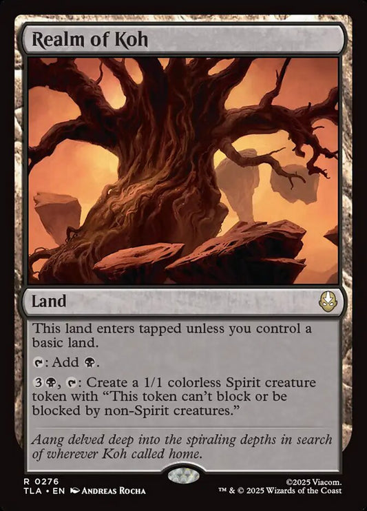 MTG Card Title: Realm of Koh TLA/276