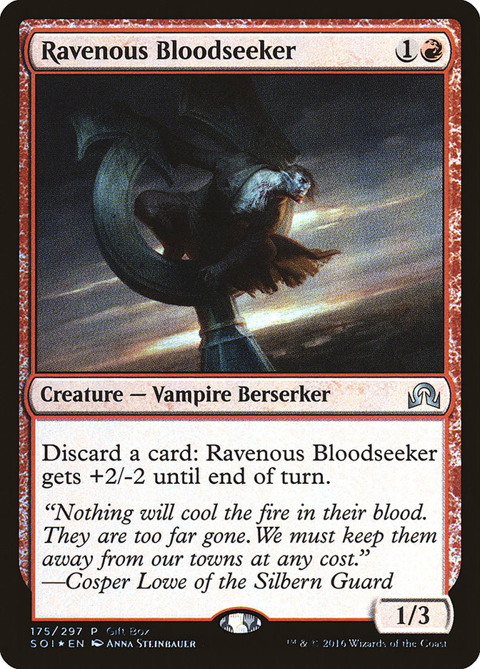 MTG Card Title: Ravenous Bloodseeker PSOI/175