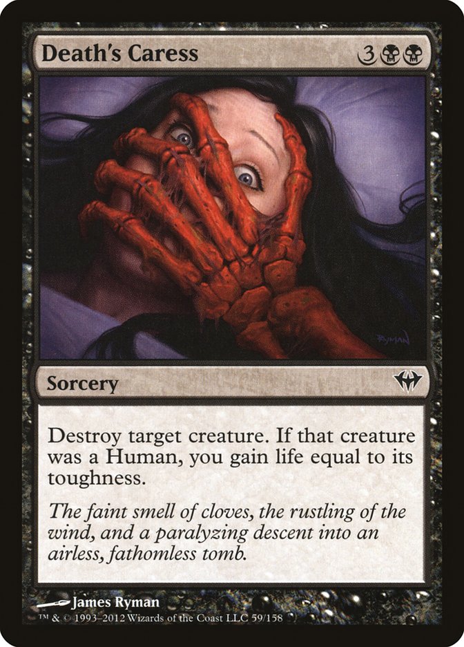 MTG Card Title: Death's Caress DKA/59