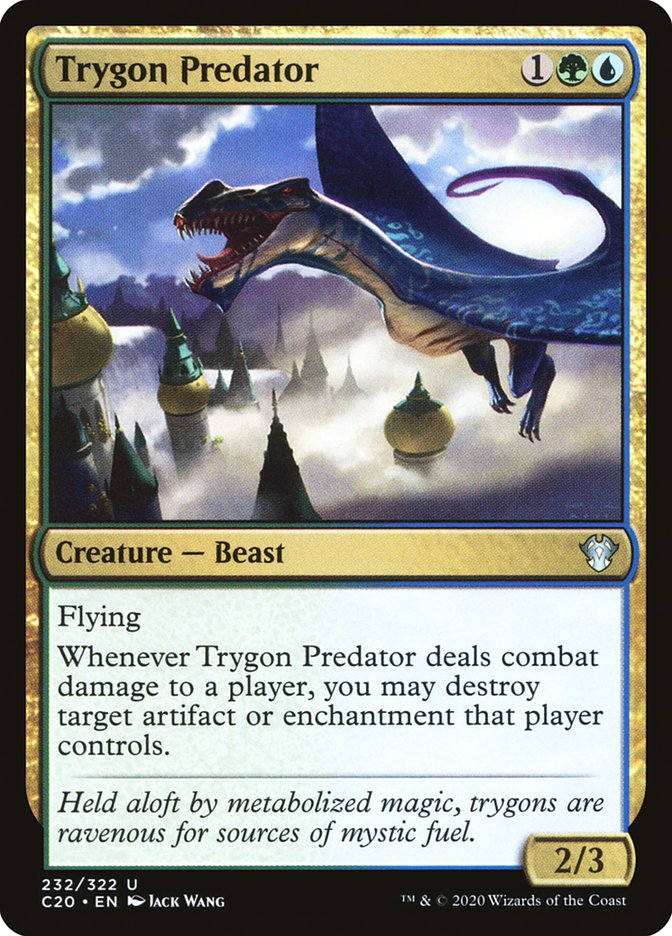 MTG Card Title: Trygon Predator C20/232