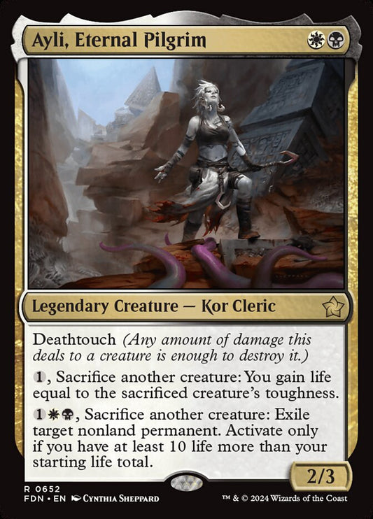 MTG Card Title: Ayli, Eternal Pilgrim FDN/652