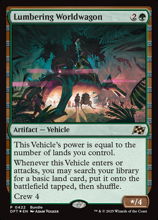 MTG Card Title: Lumbering Worldwagon DFT/422
