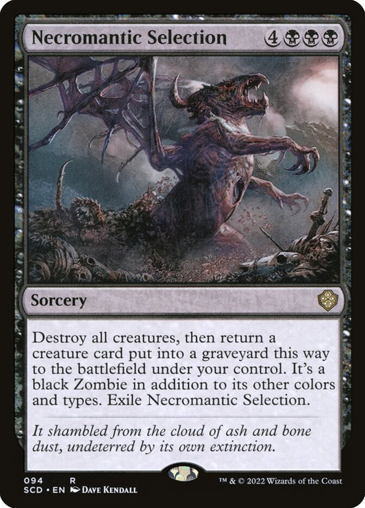 MTG Card Title: Necromantic Selection SCD/94