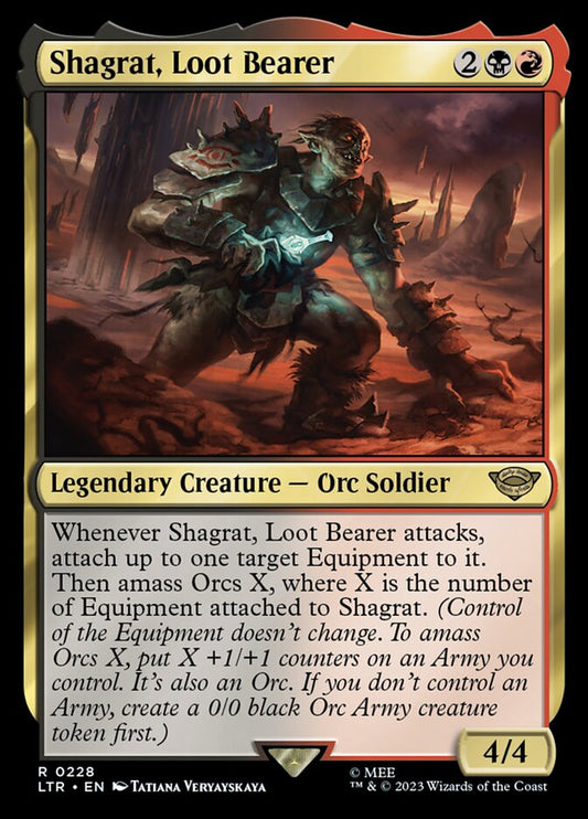 MTG Card Title: Shagrat, Loot Bearer LTR/228