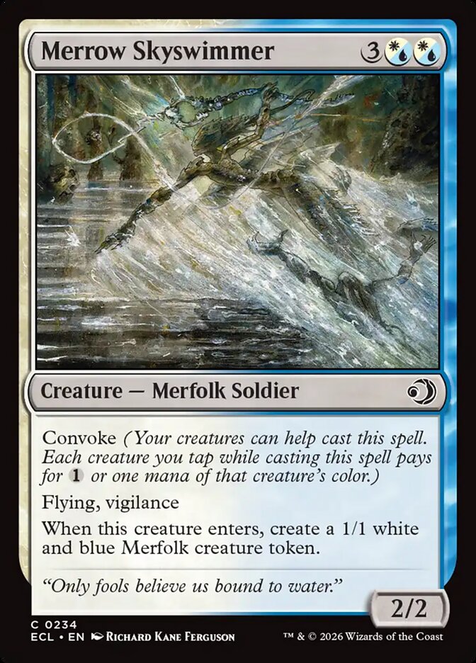 MTG Card Title: Merrow Skyswimmer ECL/234