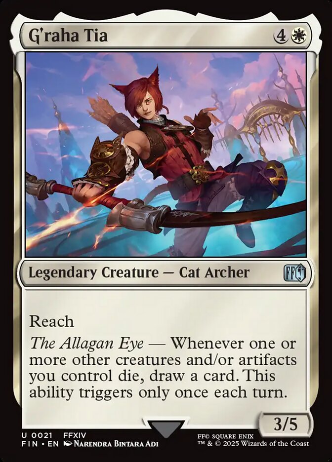 MTG Card Title: G'raha Tia FIN/21