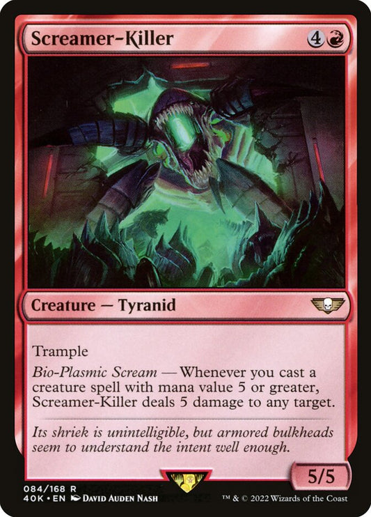 MTG Card Title: Screamer-Killer 40K/84
