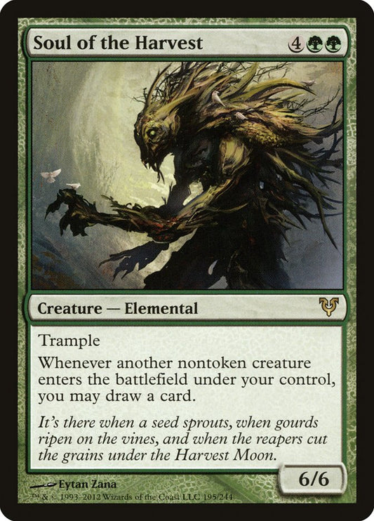 MTG Card Title: Soul of the Harvest AVR/195
