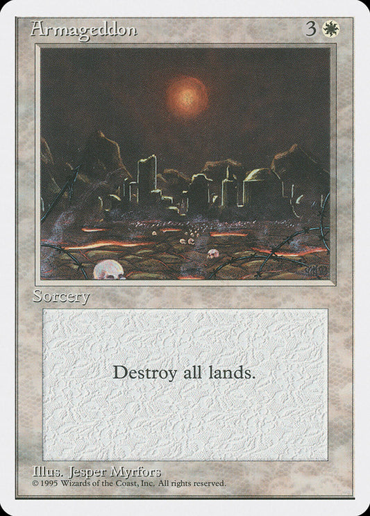 MTG Card Title: Armageddon 4ED/5