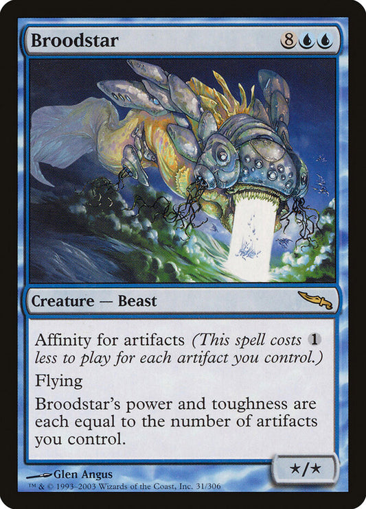 MTG Card Title: Broodstar MRD/31