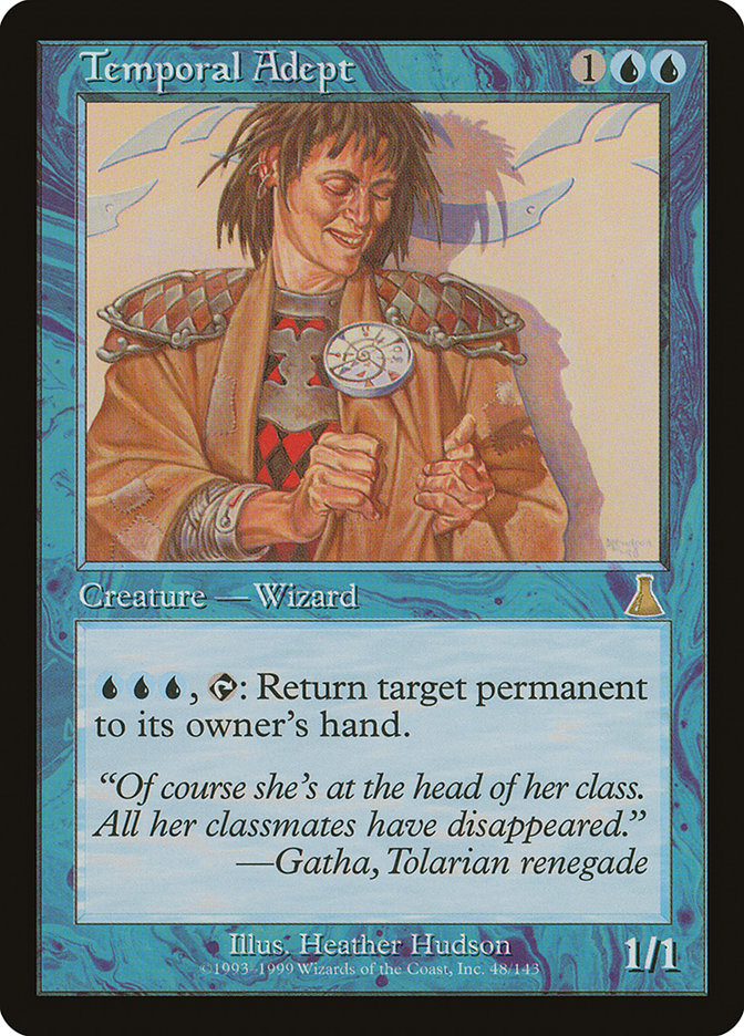 MTG Card Title: Temporal Adept UDS/48