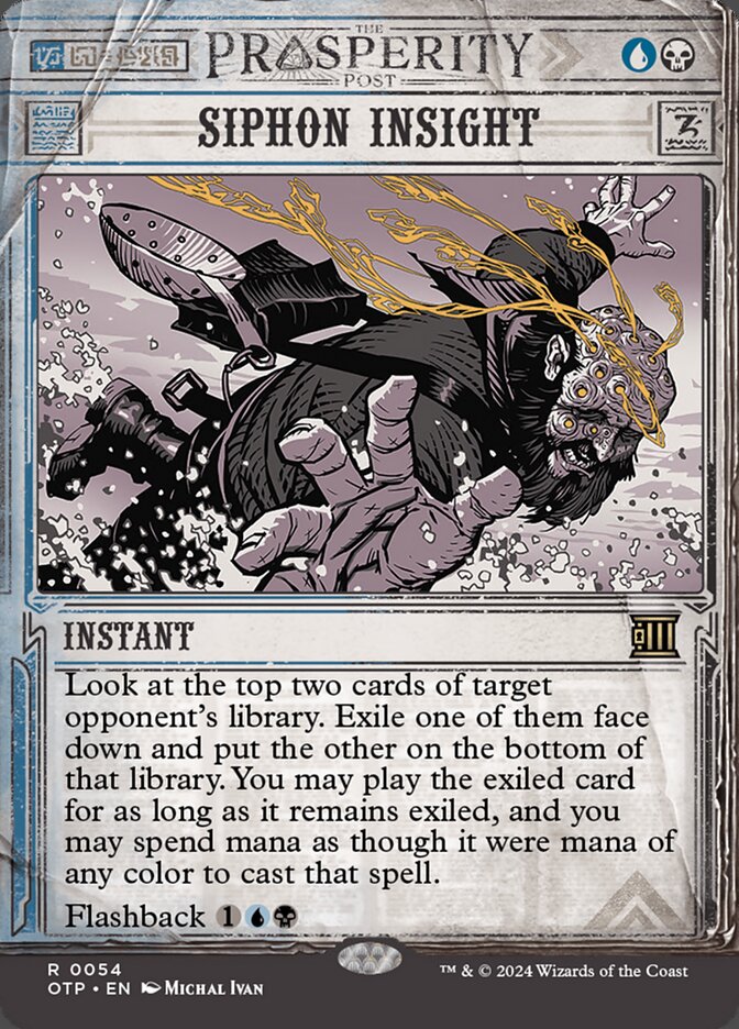 MTG Card Title: Siphon Insight OTP/54