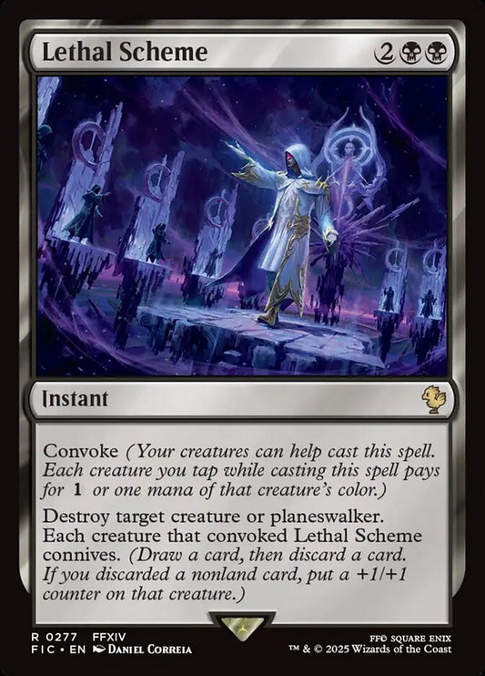 MTG Card Title: Lethal Scheme FIC/277