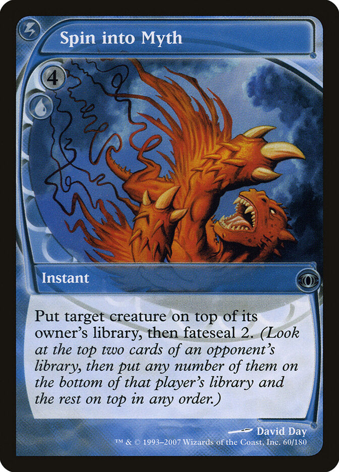 MTG Card Title: Spin into Myth FUT/60
