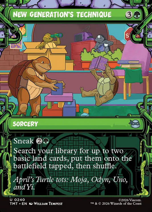 MTG Card Title: New Generation's Technique TMT/240