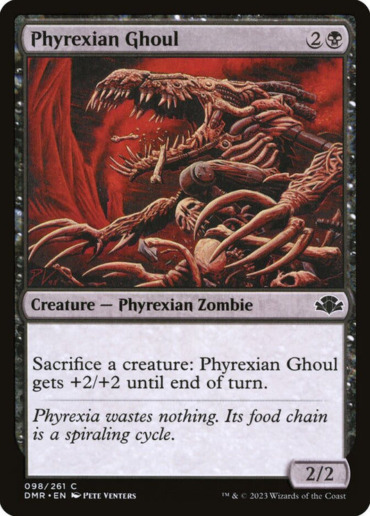 MTG Card Title: Phyrexian Ghoul DMR/98