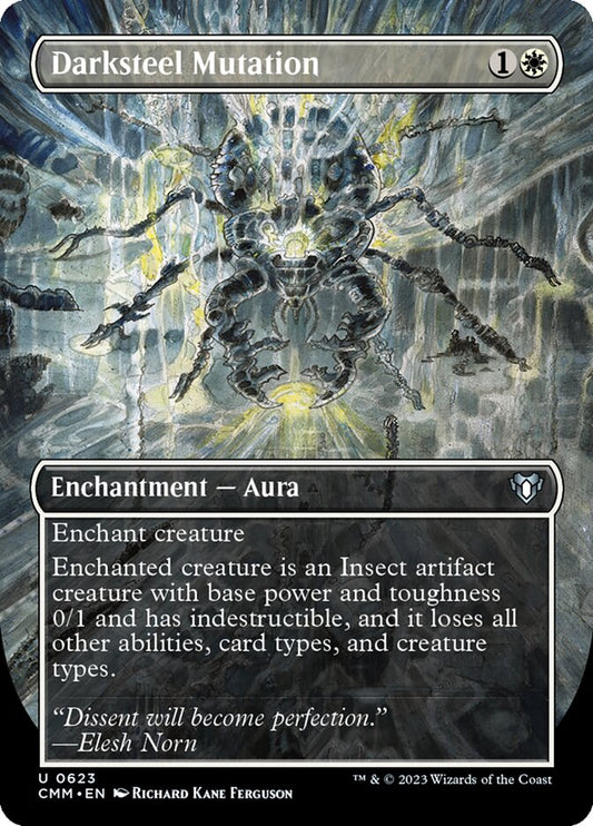 MTG Card Title: Darksteel Mutation CMM/623