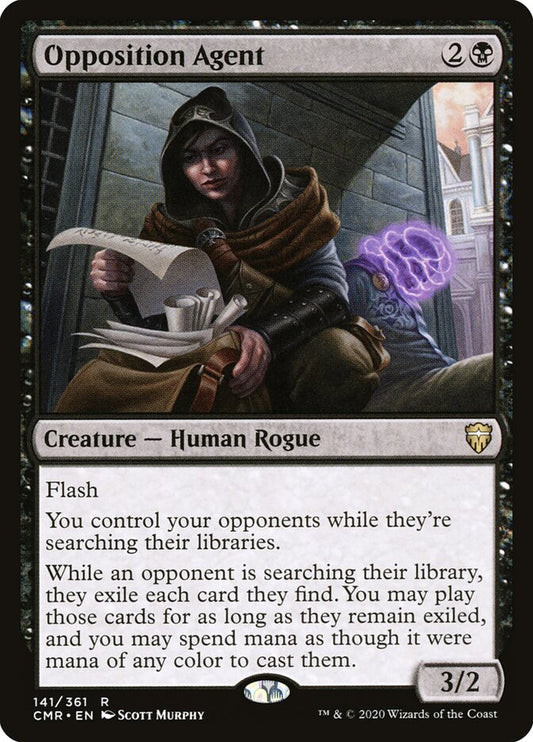 MTG Card Title: Opposition Agent CMR/141