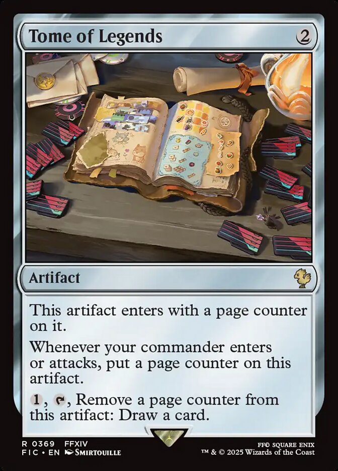 MTG Card Title: Tome of Legends FIC/369