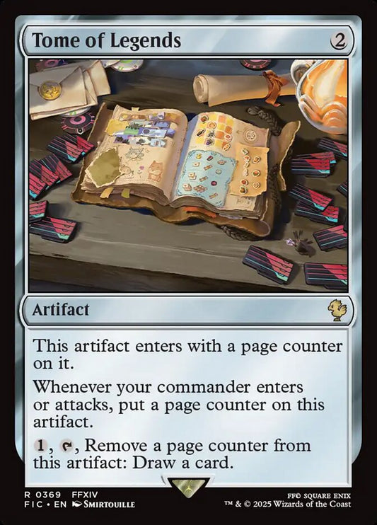MTG Card Title: Tome of Legends FIC/369