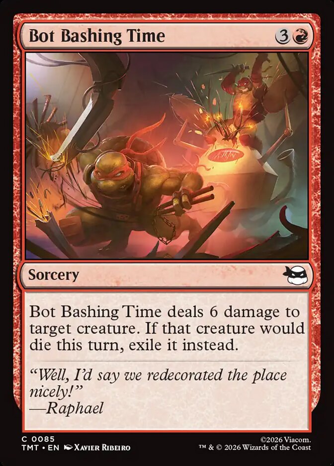 MTG Card Title: Bot Bashing Time TMT/85
