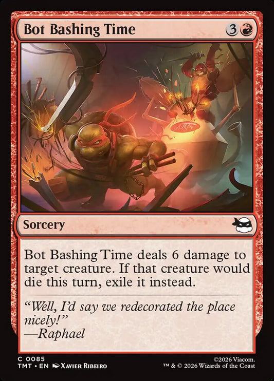 MTG Card Title: Bot Bashing Time TMT/85