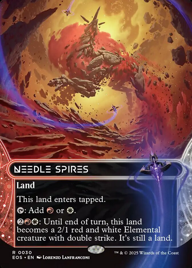 MTG Card Title: Needle Spires EOS/30
