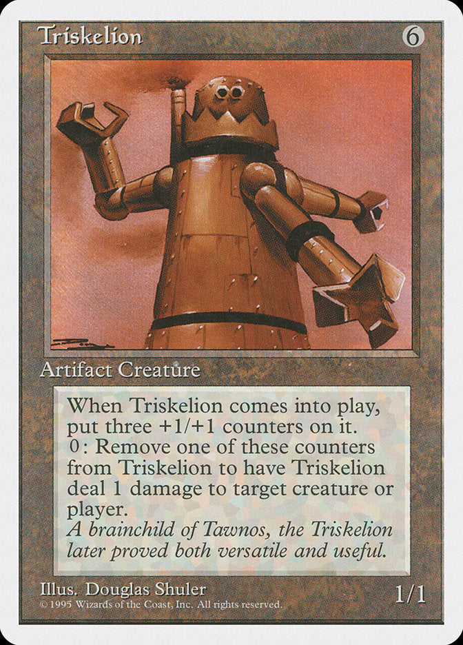 MTG Card Title: Triskelion 4ED/354