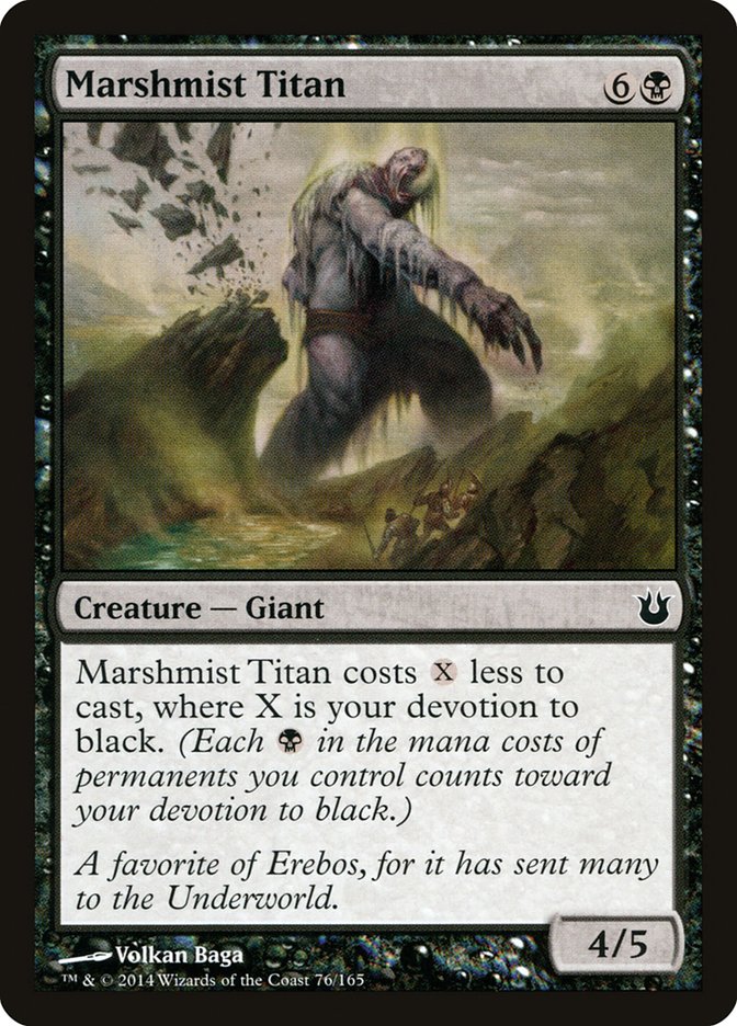 MTG Card Title: Marshmist Titan BNG/76