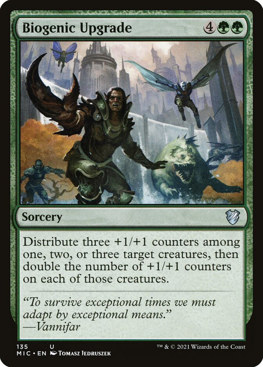 MTG Card Title: Biogenic Upgrade MIC/135