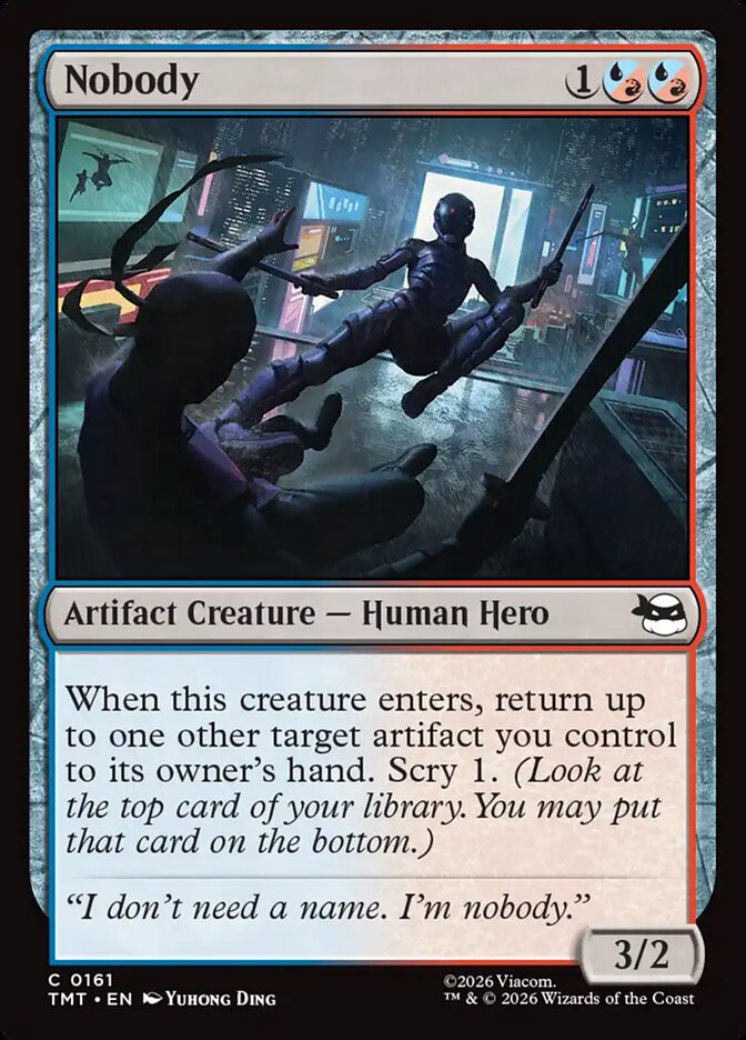 MTG Card Title: Nobody TMT/161