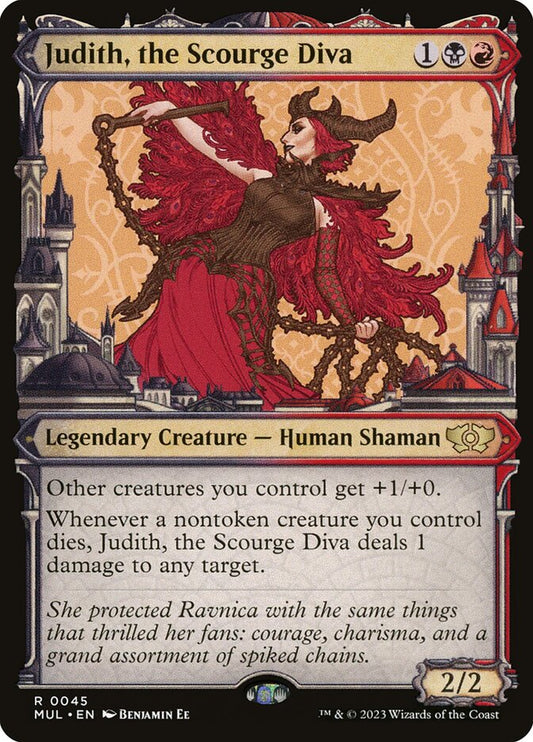 MTG Card Title: Judith, the Scourge Diva MUL/45
