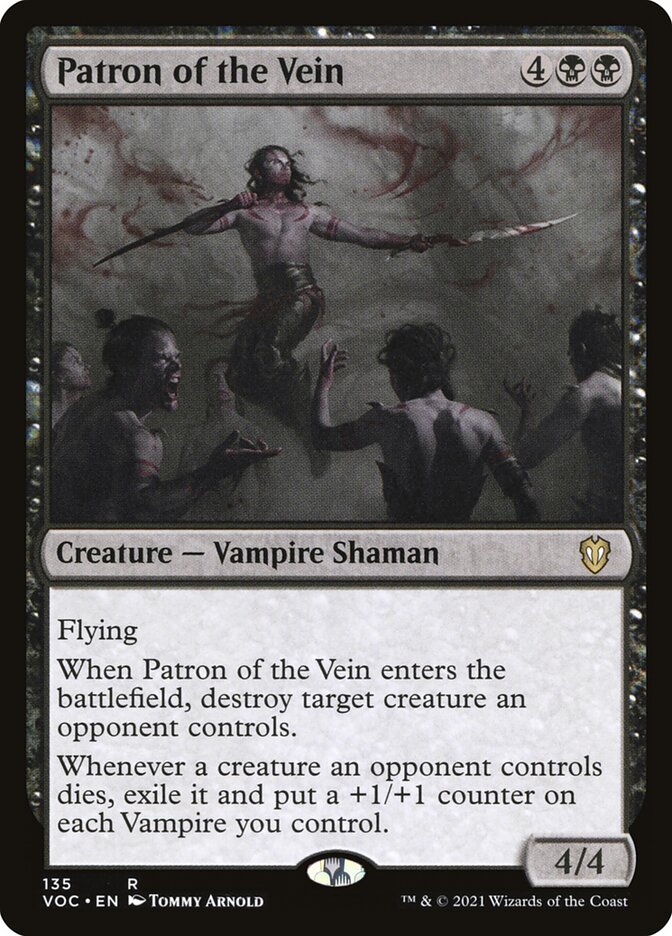 MTG Card Title: Patron of the Vein VOC/135