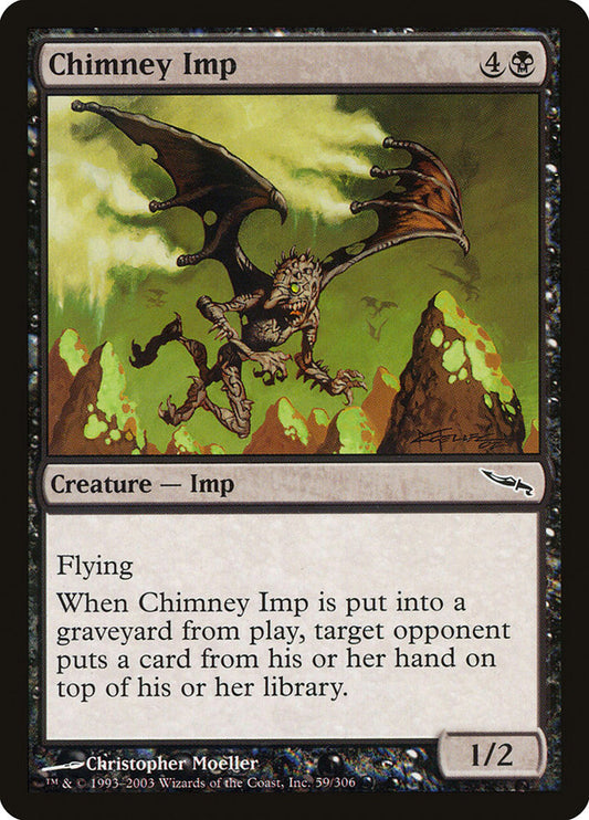 MTG Card Title: Chimney Imp MRD/59