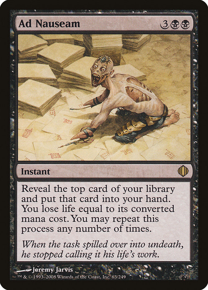 MTG Card Title: Ad Nauseam ALA/63