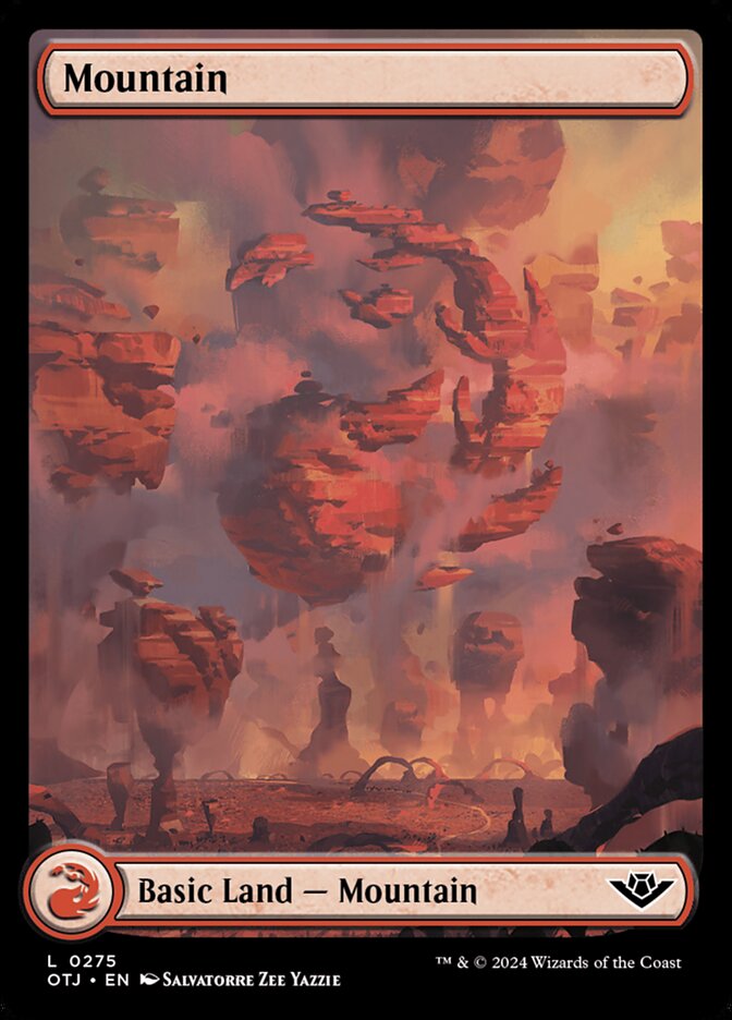 MTG Card Title: Mountain OTJ/275