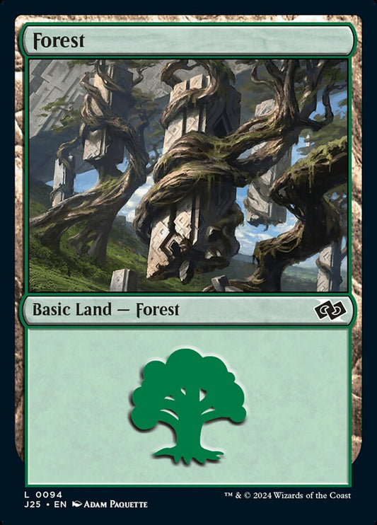 MTG Card Title: Forest J25/94