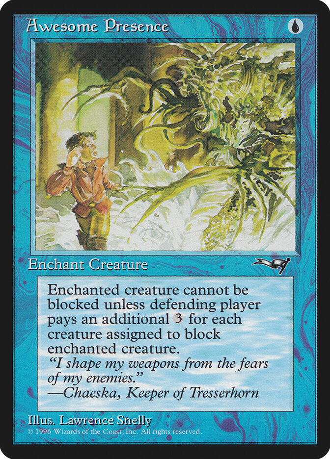 MTG Card Title: Awesome Presence ALL/23b