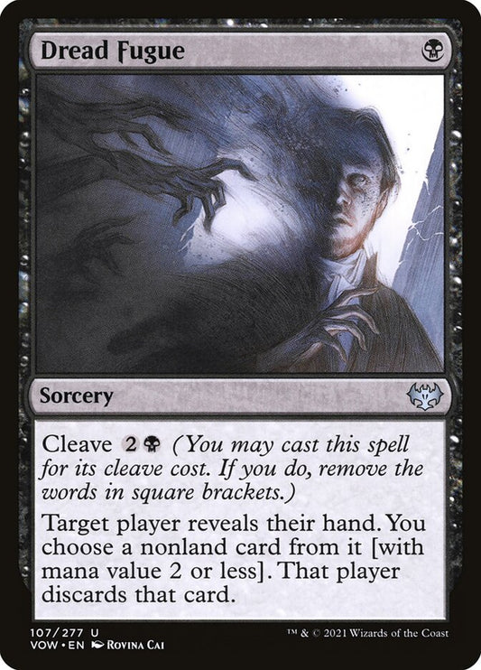 MTG Card Title: Dread Fugue VOW/107