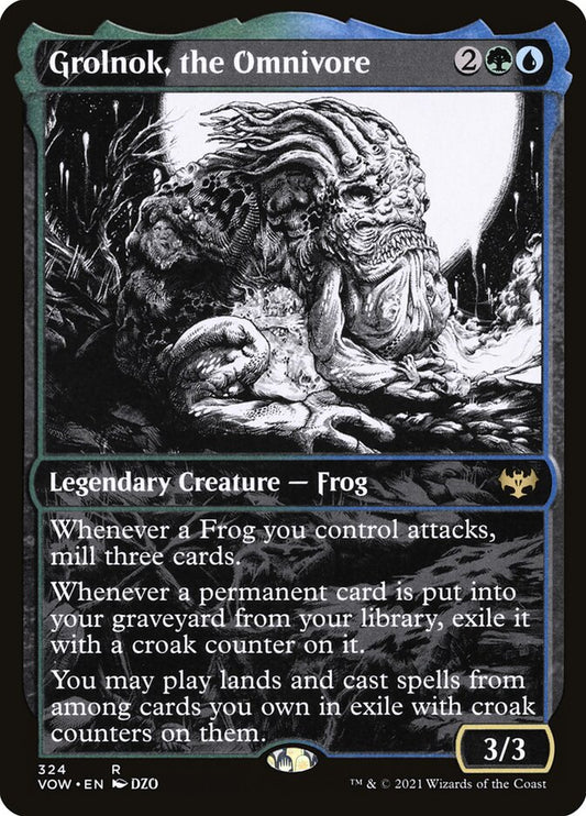 MTG Card Title: Grolnok, the Omnivore VOW/324