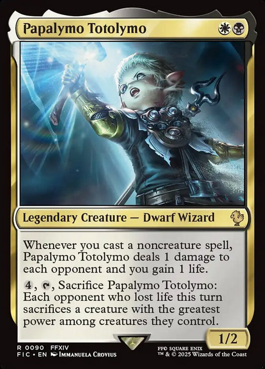 MTG Card Title: Papalymo Totolymo FIC/90