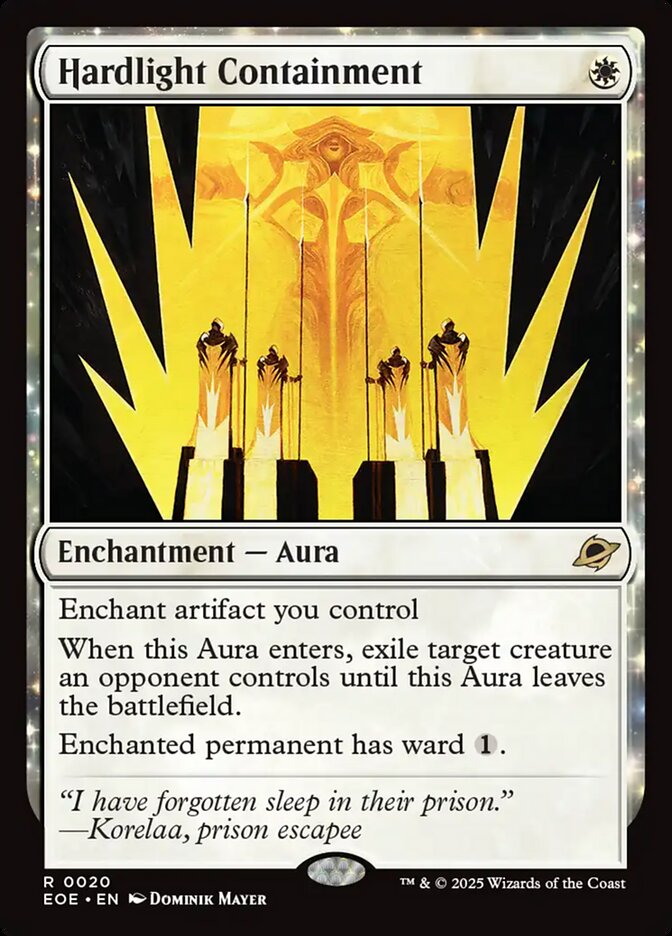 MTG Card Title: Hardlight Containment EOE/20
