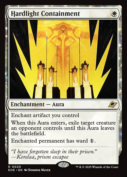 MTG Card Title: Hardlight Containment EOE/20