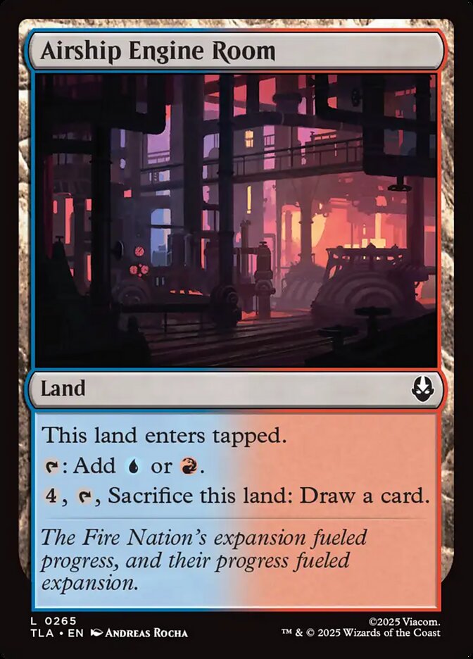 MTG Card Title: Airship Engine Room TLA/265