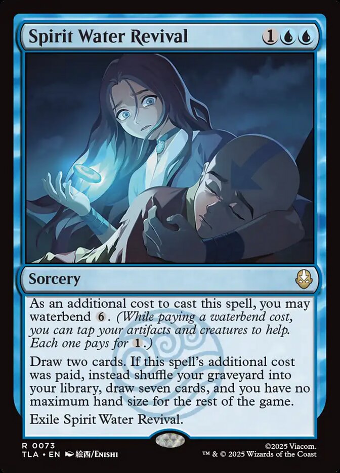 MTG Card Title: Spirit Water Revival TLA/73