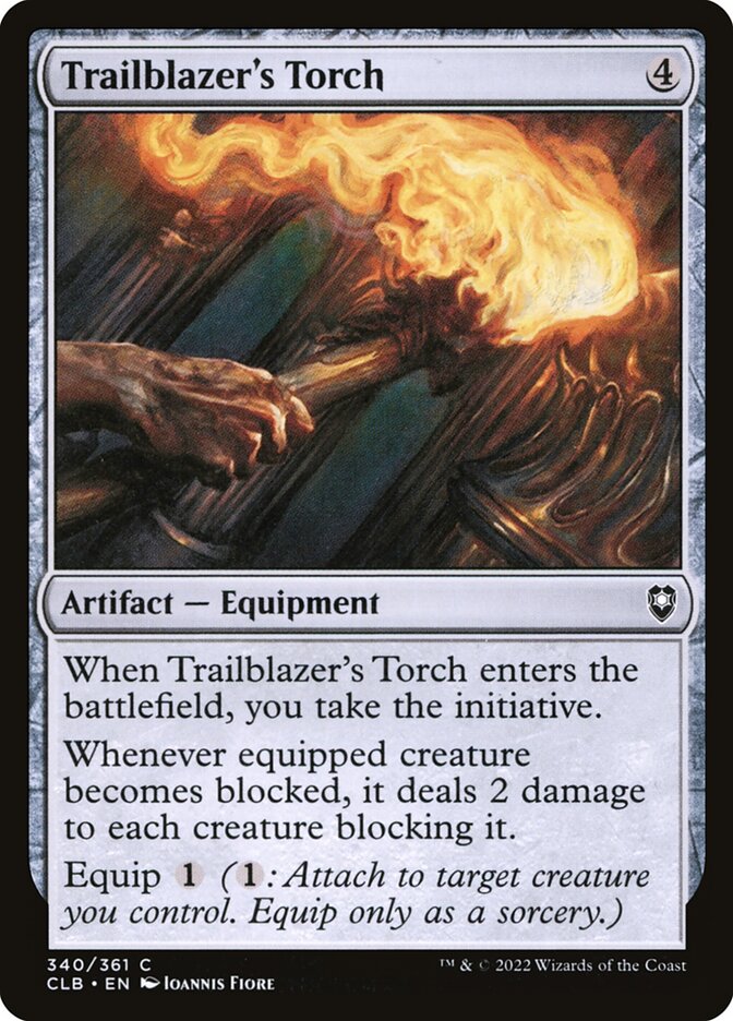MTG Card Title: Trailblazer's Torch CLB/340
