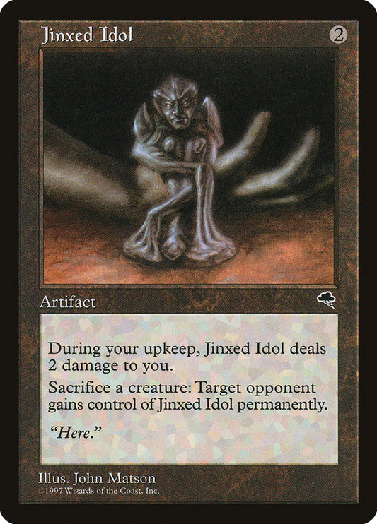 MTG Card Title: Jinxed Idol TMP/293